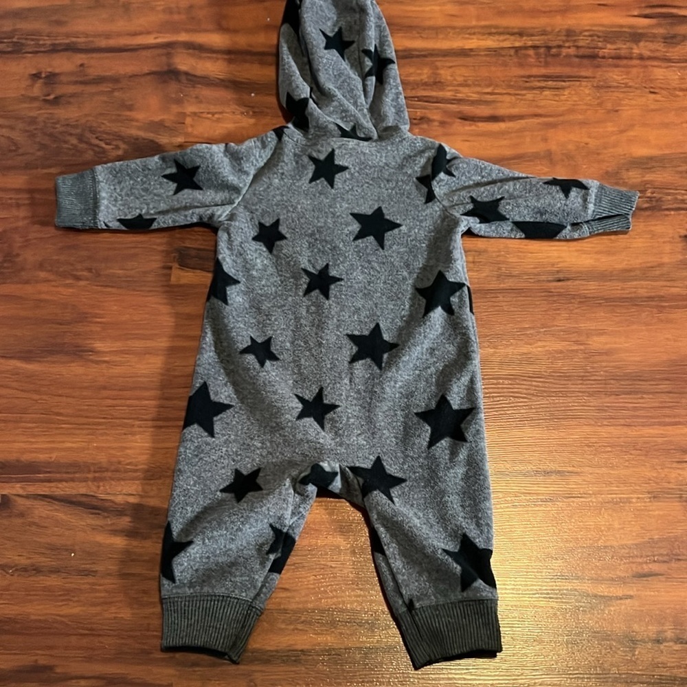Cold Weather Baby Clothes, 3 months Carter’s fuzzy fleece bodysuits jacket - Picture 9 of 12